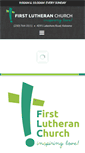 Mobile Screenshot of firstlutheran.ca